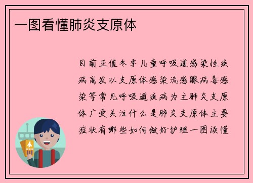 一图看懂肺炎支原体